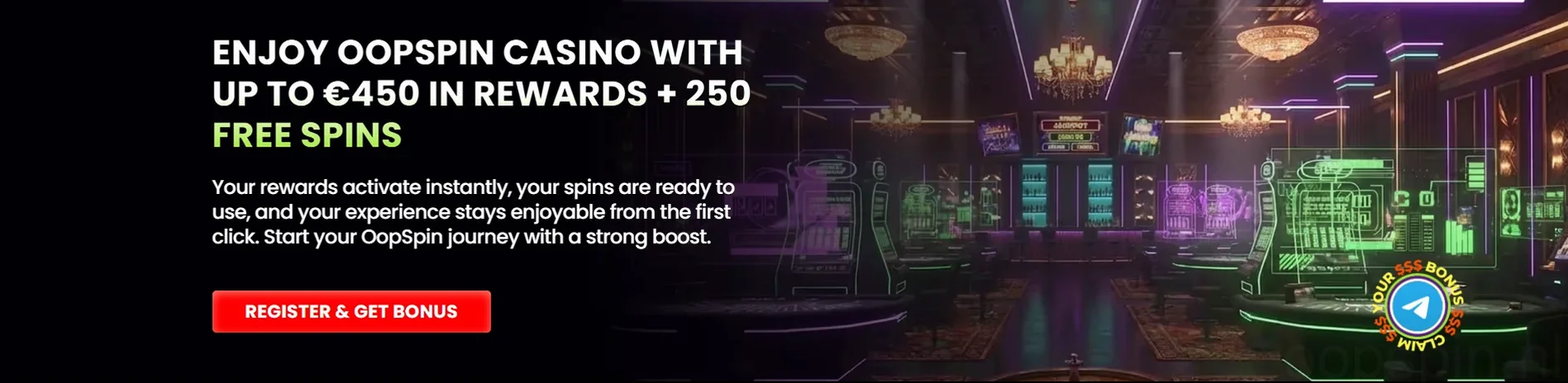 Oopspin Casino Gaming